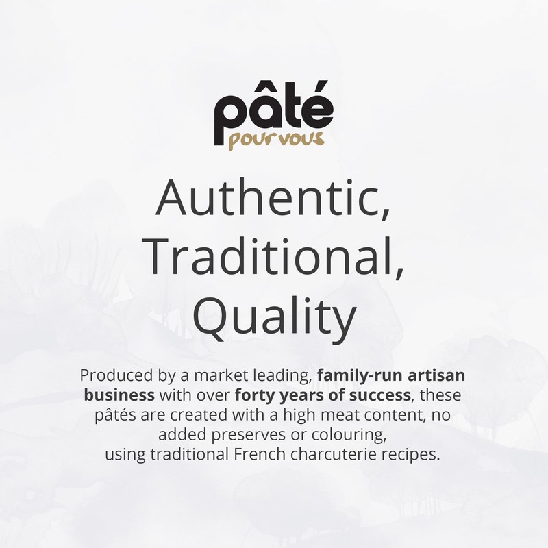 Pâté Pour Vous Wild Boar Pate, 180g Jar