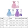 Snow Queen Elsa Princess Costumes for Girls Children Tulle Dress