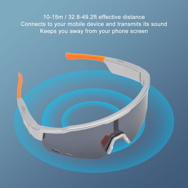 Smart Glasses Built in Microphone Speaker Wireless Bluetooth 5.2 Sound