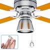 2PCS Ceiling Fan Pull Chains, Premium Fan Pull Chain with
