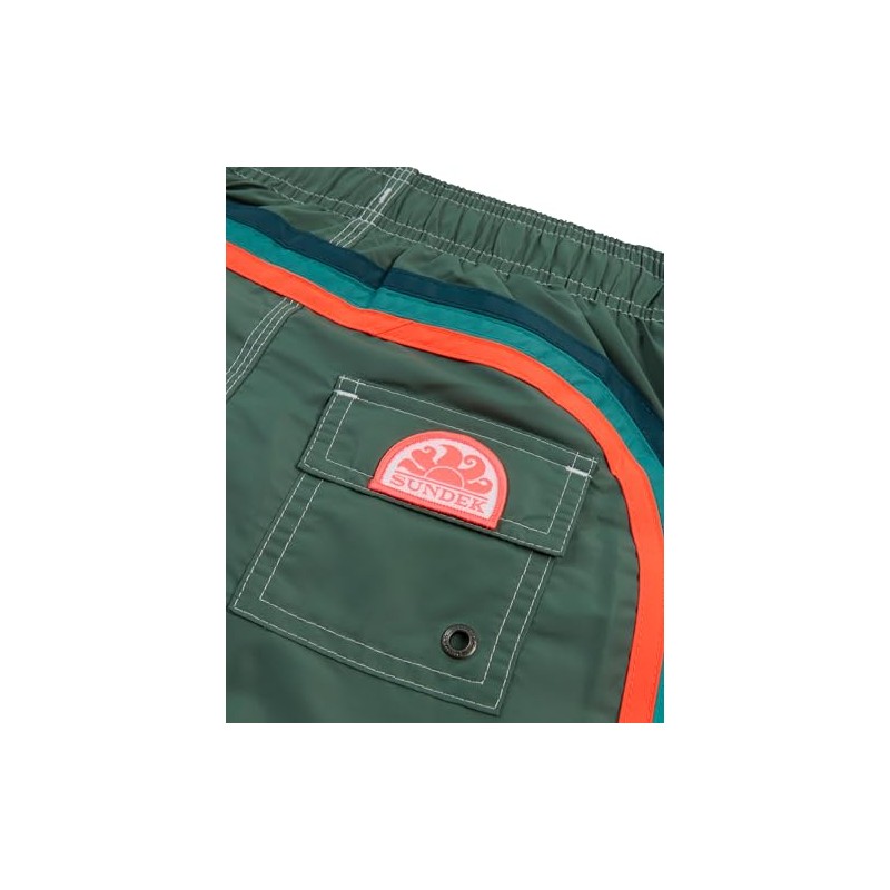 SUNDEK Orange Swimming Shorts Boy 504, A1602 - Camo Green