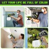 700W Paint Sprayer, Electric Paint Spray Gun with 1200ml Capacity