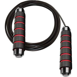 Cuerda para Saltar , Fácil de Ajustar y Con Manijas Cómodas,CALIDAD PREMIUM , Cuerda Ligera y Ajustable Mejor Para Mantenerse en Forma, Pérdida de... 
