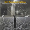 LED Rechargeable Work Light with 5 Selectable Lighting Modes, Featuring