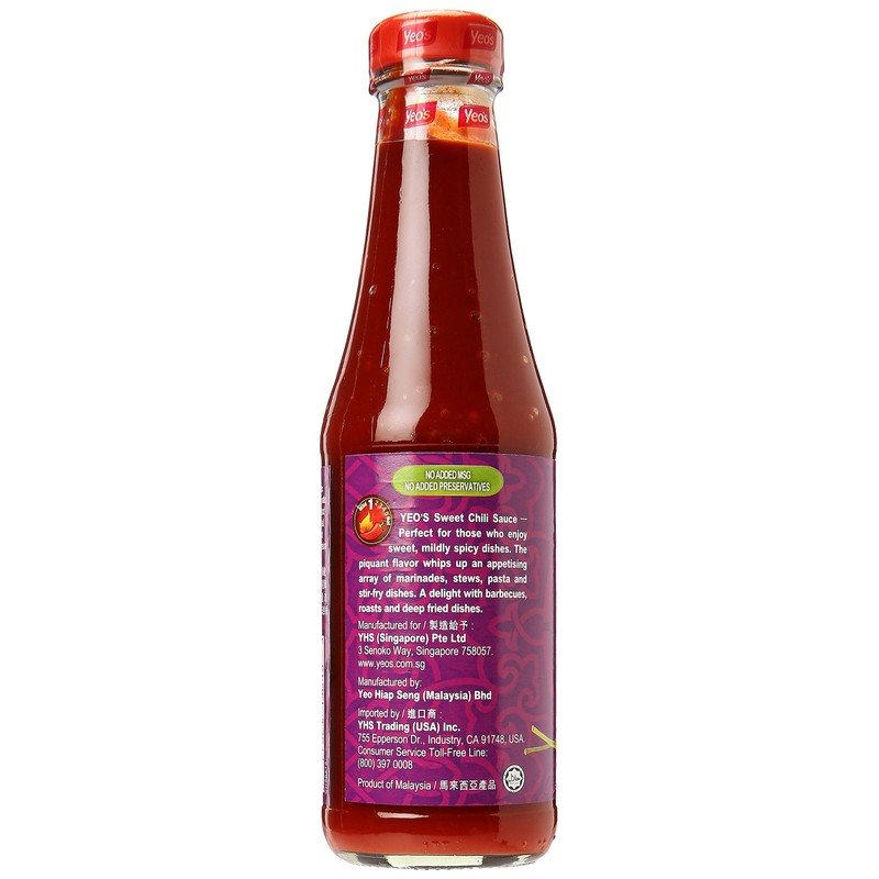 Yeo's Sweet Chili Sauce, 12.9 Ounce