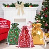 43 * 58cm Large Size Xmas Drawstring Present Wrapping Bag,