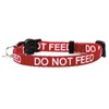 Cat Collar DO NOT Feed in Red, Pink Or Blue,