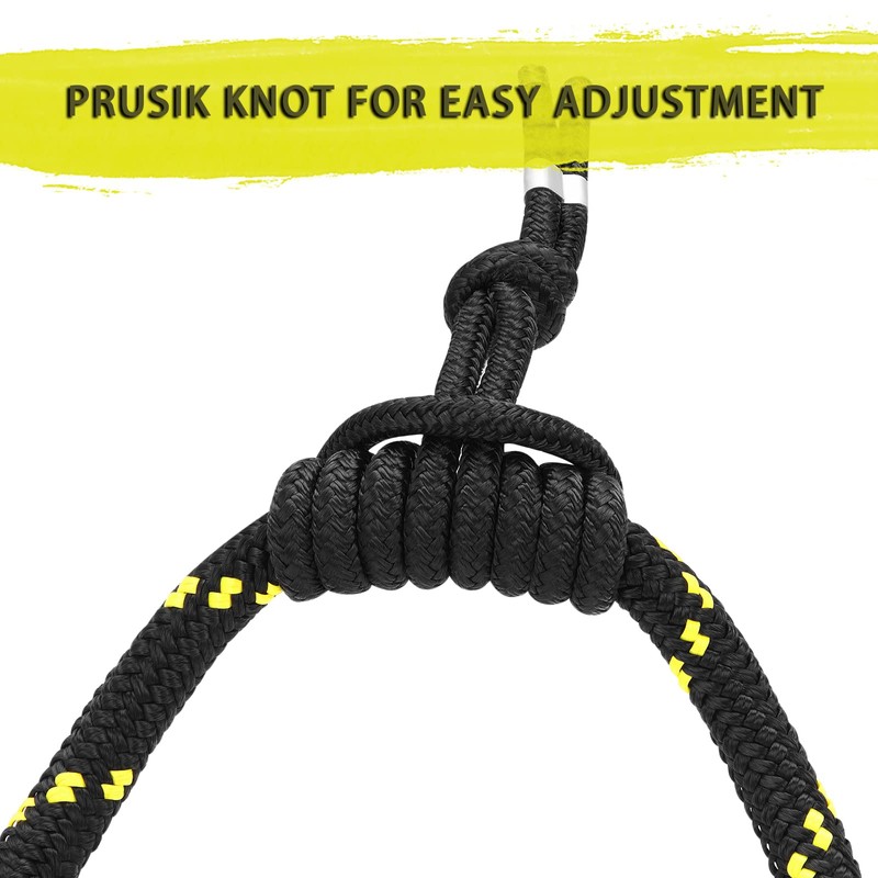 HUNTARMOR Lineman's Rope, Linemans Climbing Rope Tree Stand, Tree Saddle