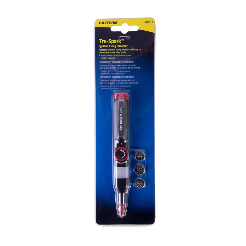 Calterm 66331 Tru-Spark Ignition Firing LED Indicator, Adjustable Sensitivity, Green,Red