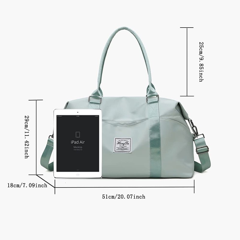 KARRESLY - Bolsa de viaje para mujer, bolsa de hombro