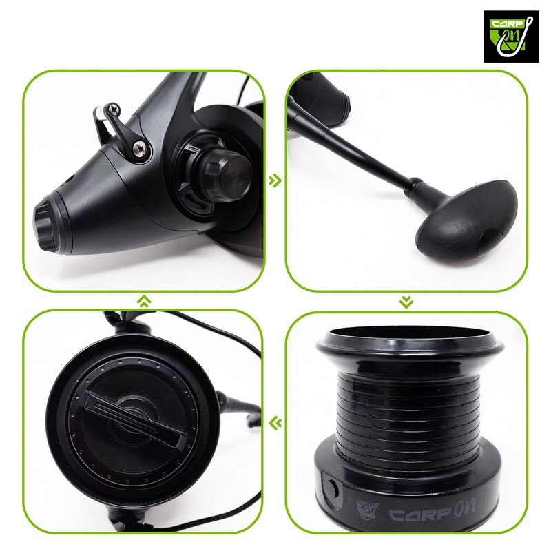 CARP ON - WN 60 or 80 FREESPOOL 6BB Fishing
