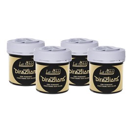 4 x La Riche Directions Semi-Permanent Hair Color 88ml Tubs - EBONY