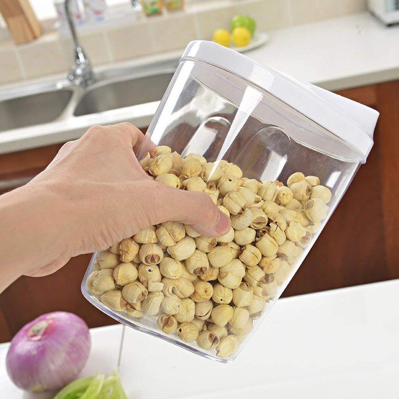 DMZK Pack of 5 Plastic Containers with Clear Food Blankets