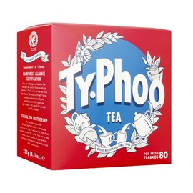 Typhoo Tea 80ct Tea Bags 8.82 ounces 250g