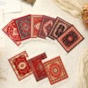 Preboun 10 Pcs Rug Table Coasters Oriental Design Table Drink
