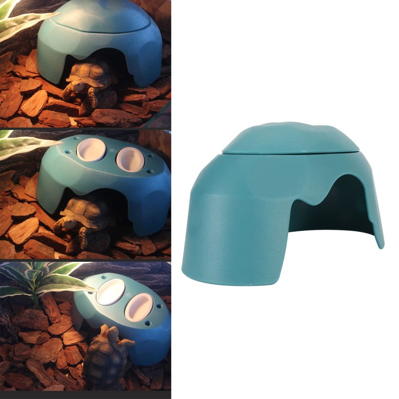 Tnfeeon Reptile Hides Humidification Cave Humidification Hide Cave Spacious Humidity