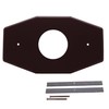 Westbrass One-Hole Remodel Plate for Mixet, Oil Rubbed Bronze, D503-12