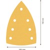 Bosch Professional 10x Expert C470 Sandpaper (for Hardwood, Paint on