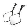 TWOM Black Dual Sport Motorcycle Side Mirrors For Suzuki DR200
