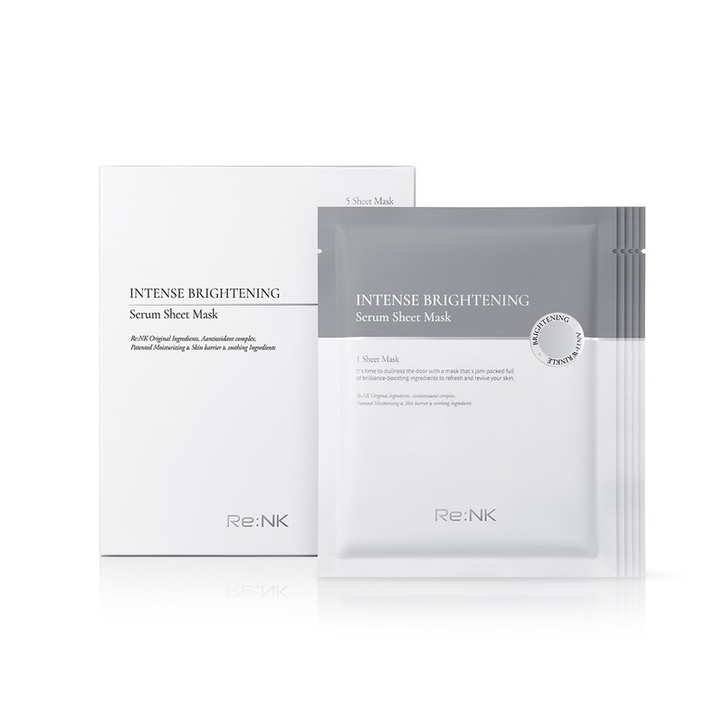 Intense Brightening Whitening Serum Mask 27ml 5 sheets / 인텐스