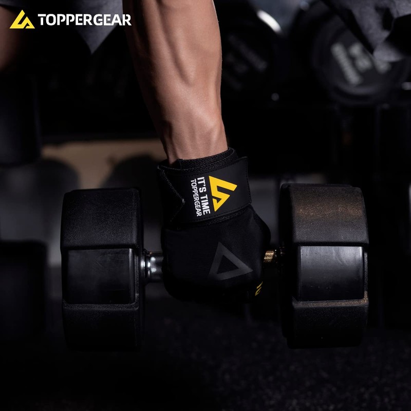 Toppergera Training Gloves, Muscle Training, Gym (XL)