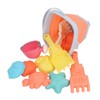 11Pcs Children Sandpit Toy Interactive Educational Reliable Sand Mold Rake