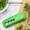 1PC Green Herb Stripper - Kale Kitchen Gadgets/Leaf Stripping Tool/Separator