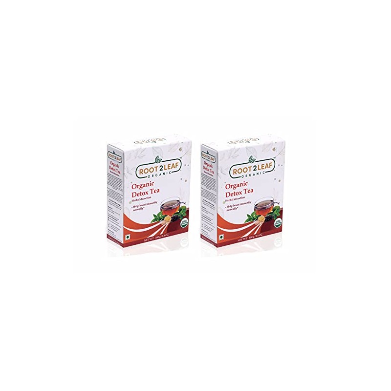 Root2leaf Organic Detox Tea For Boost Immunity, Used in or