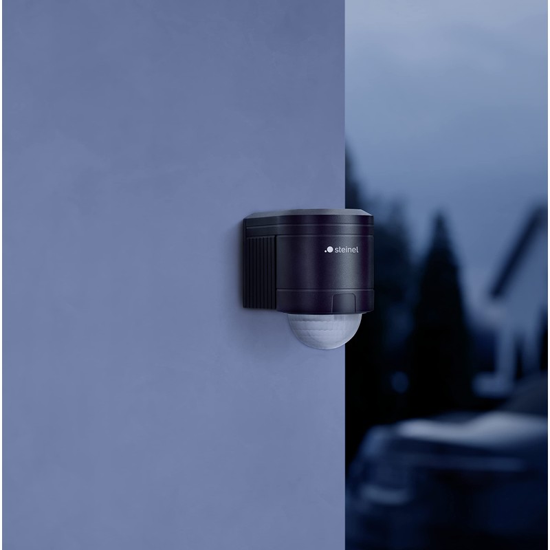 Steinel 602710 Motion IS 240, black, passive infrared, energy efficient,