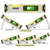 12-Inch Digital Torpedo Level and Protractor Aluminum Inclinometer Angle Finder