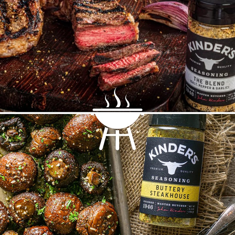 Kinders BBQ Rub Seasoning 3 PK Bundle (16.7 oz) Prime