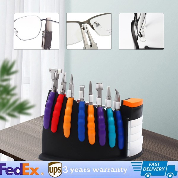 Unbranded Optician Optical Tools Kit Eyeglasses Repair 6 Pcs Screwdrivers