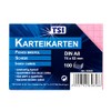 TSI Index Cards Assorted Colours Pack of 100 Squared Size