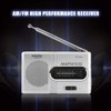 Portable AM FM Radio - Mini Radio with Telescopic Antenna