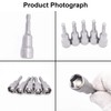 10 Pcs Magnetic Hexagon Socket, 6-19mm Hex Shank Magnetic Nut