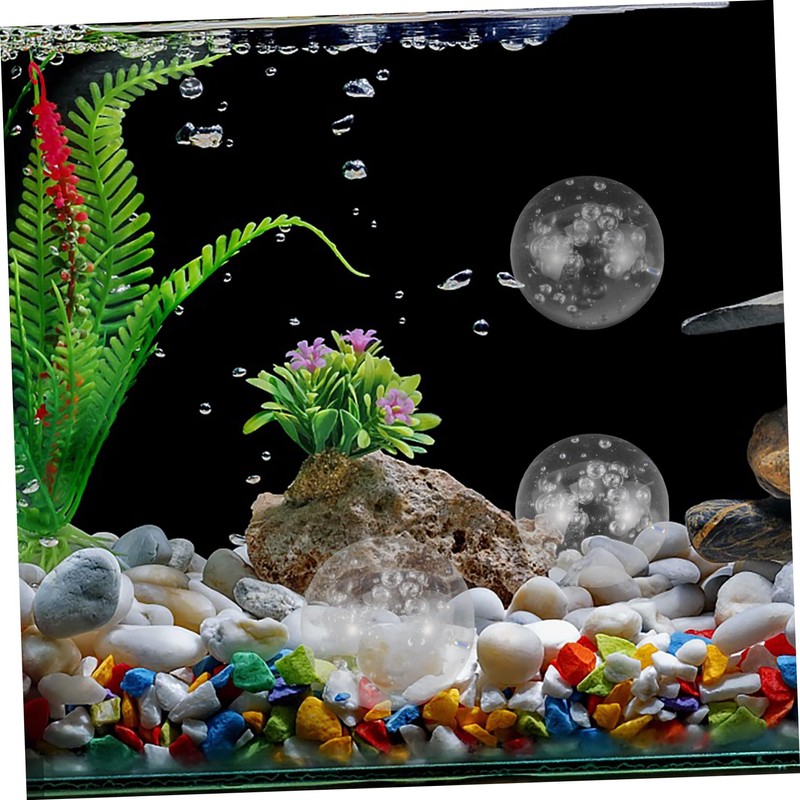BESPORTBLE Crystal Sphere Decorative Glass Orbs 4cm Bubble Balls for