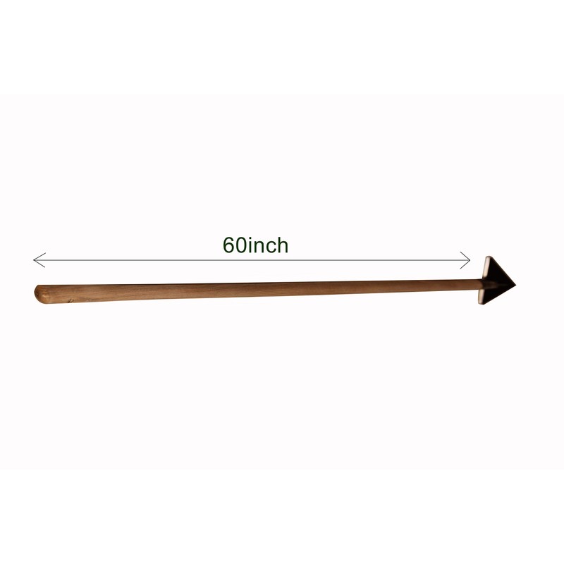 Rogue Scuffle Hoe high Grade Tempered Steel 60-inch Wooden Handle