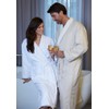 Mansfield, Unisex Microfiber Terry Lined Shawl Collar Spa Bath Robe,
