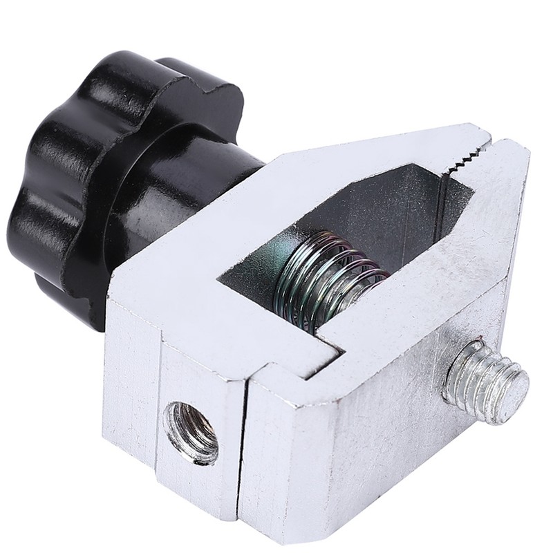 SJJ-01 Stainless Steel Jaw Clamp Thrust Tension Meter Clamp Micrometer