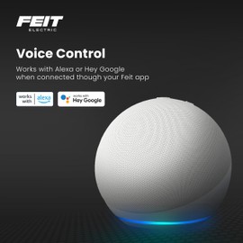 Feit Electric Smart Neon Strip Lights 10FT, Flexible RGBW Color Chasing LED Light Strip, 2.4GHz WiFi Enabled, Works with Alexa and Google Home Assistant, 22W, Music Sync, App Control NF10/CHASE/AG