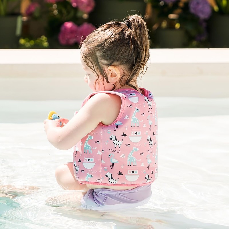 Splash About Go Splash Swim Vest, Pink Ark, 1-2 Years