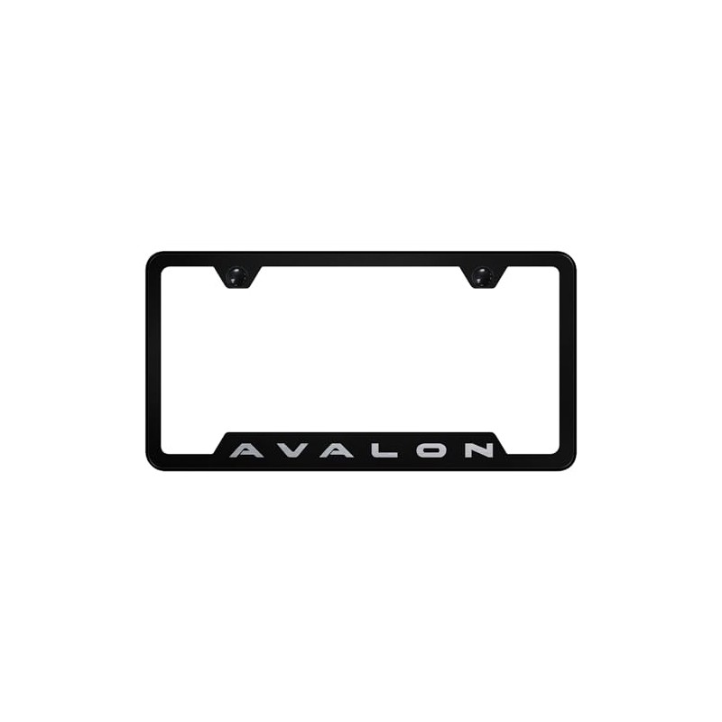 Au-TOMOTIVE GOLD Logo Cut-Out License Plate Frame for Toyota Avalon