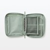 MuJI Pocket Selectable Collection Case A5 Wide Moss Green Approx.