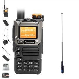 Quansheng UV-K5(8) Radio USB-C Charging Two Way Radio Long Range with NOAA for Adults 5W U/V Dual Band DTMF AM FM Walkie Talkie Rechargeable UV-K6 with 771 Antenna