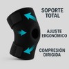 Rodillera de Compresión Ajustable para Meniscos y Ligamentos