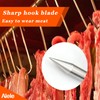 Alele 10 Inch Meat Hook Heavy Duty Stainless Steel Butcher