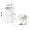 PATIKIL PVC Reducer Pipe Fitting 75mm to 50mm ID, Straight