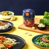 Garlic Chopper Electric Portable Blue 3 Blade Design 250mg Capacity