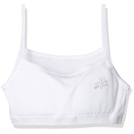 Gunze Pieclaire Daily 100% Cotton Half-Top, Girls, white