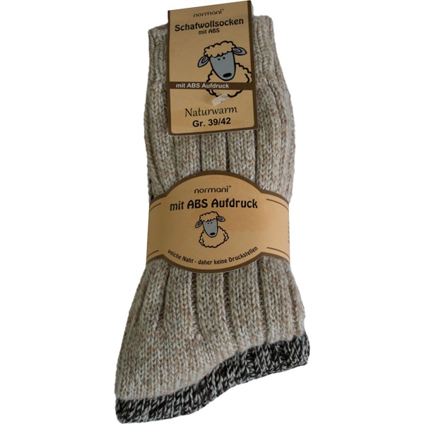 normani 2 pairs of super warm ABS stopper Norwegian socks,